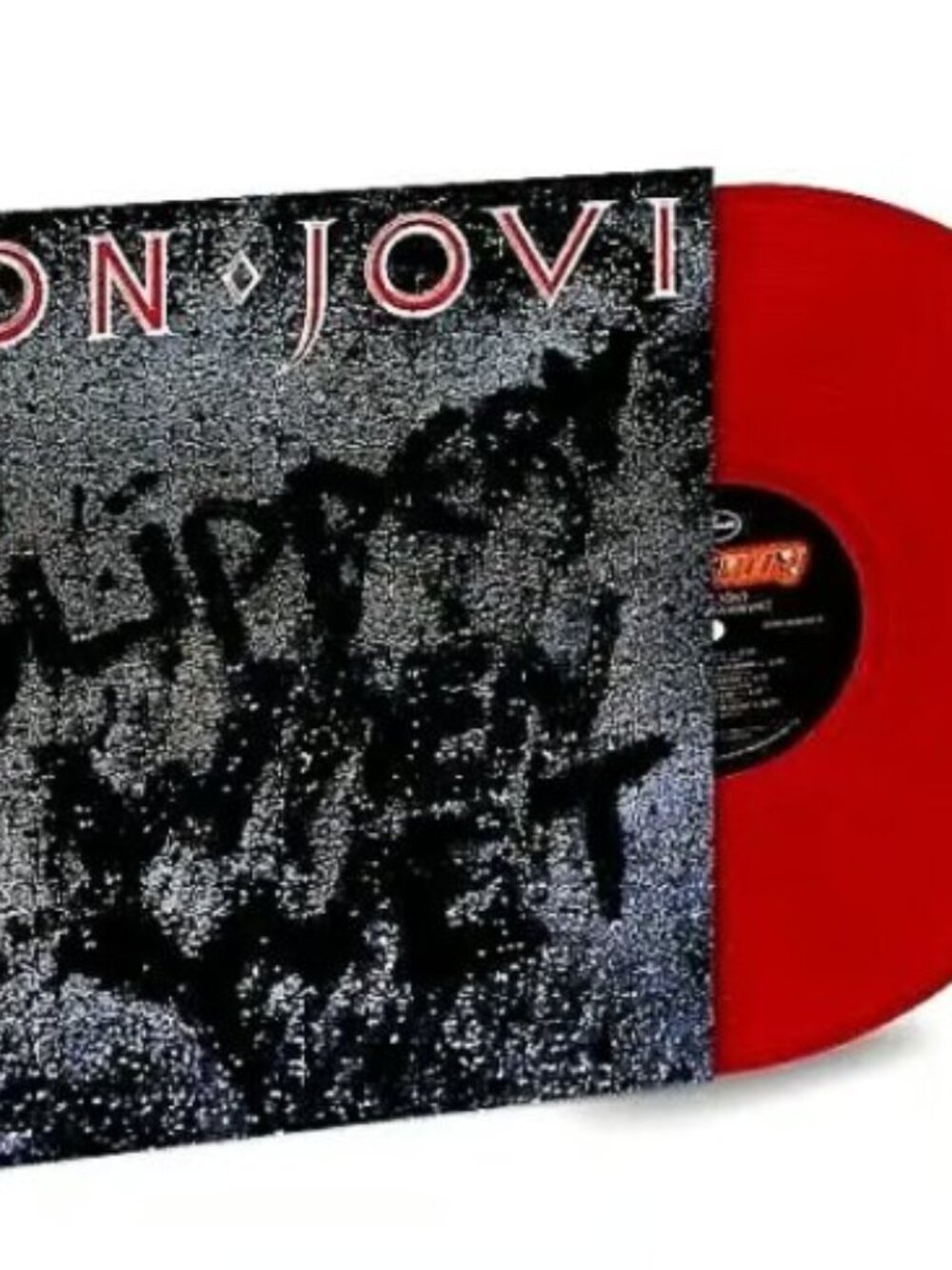Bon Jovi Slippery When Wet LP ~ Ltd Ed Colored Vinyl (Red) ~ New/Sealed!